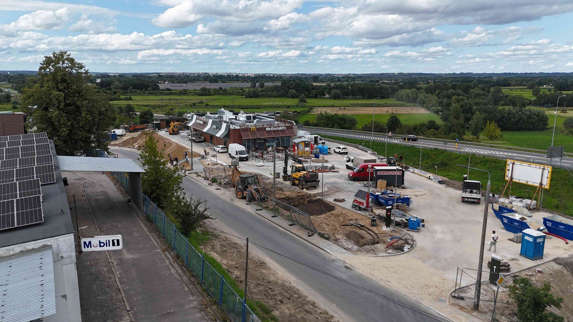 Tak 20 sierpnia 2025 r. wyglądała restauracja McDonald&#39;s w Chełmnie