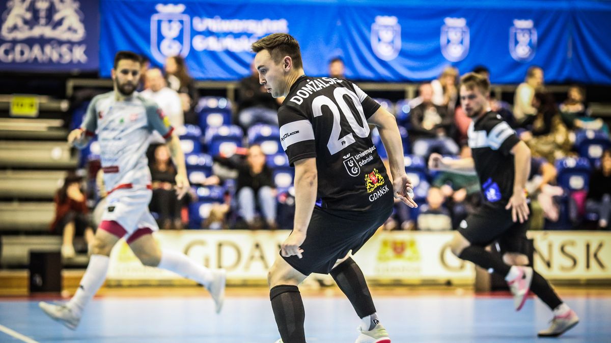 Zdjęcie okładkowe artykułu: Materiały prasowe / AZS UG Futsal / Na zdjęciu: Jakub Domżalski