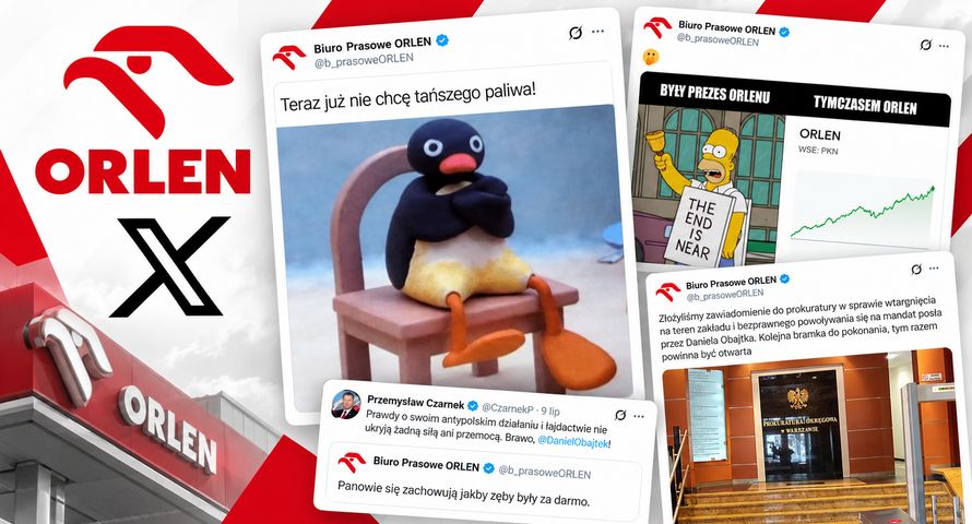 Ciekawy przypadek social mediów Orlenu. Kpią z Obajtka. "To wymaga sporo odwagi, ale wzmacnia zasięg"