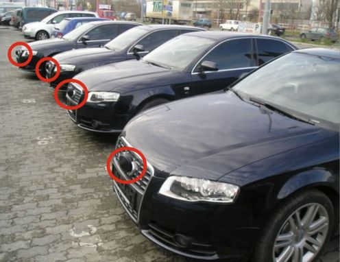 Jedziesz do Szwajcarii? Uważaj na zamaskowane Audi