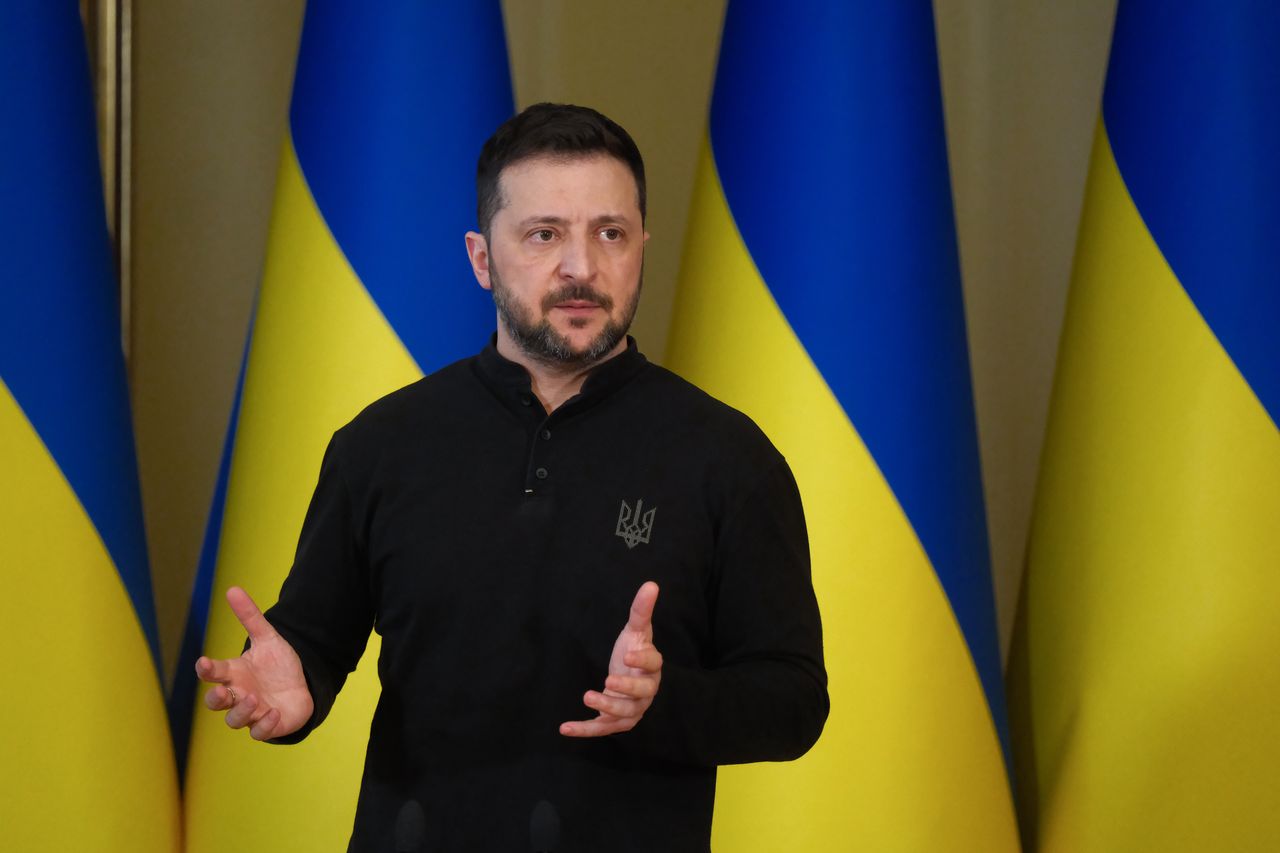 Präsident der Ukraine Wolodymyr Selenskyj