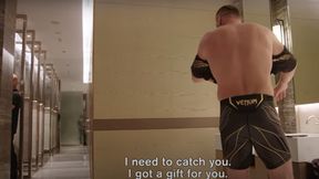 UFC 267. Przypadkowo spotkali się... w łazience. Wymiana zdań Błachowicza z Teixeirą