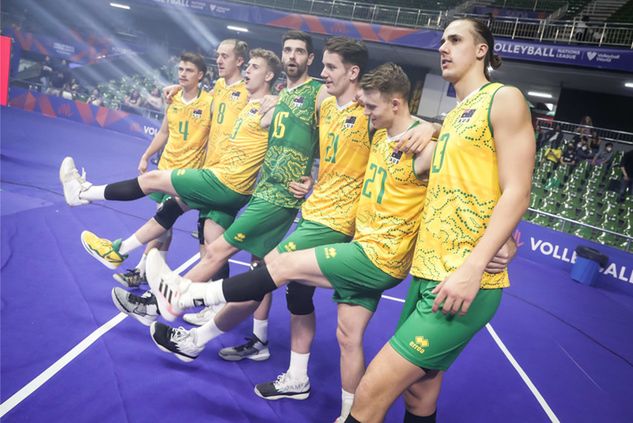 Materiały prasowe/ FIVB Na zdjęciu: Reprezentacja Australii