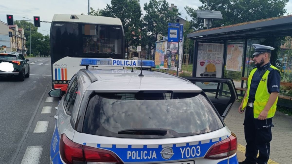 Nietrzeźwy kierowca prowadził miejski autobus