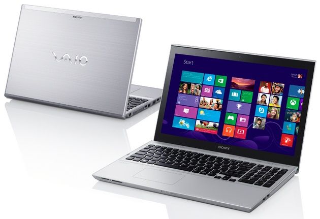 Sony VAIO T 15 ultrabook wygląd