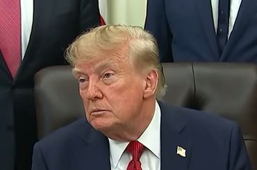 Donald Trump, fot. kadr z youtube / FOX 9