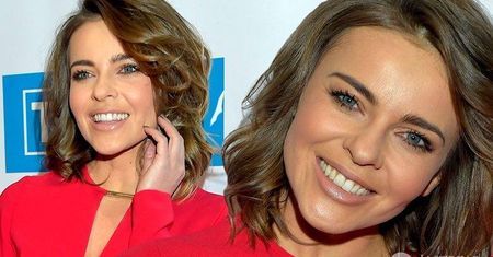 Edyta Herbuś w czerwieni na konferencji wiosennej ramówki TVP 1. Tak promowała serial "Bodo"