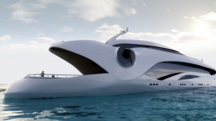 Oculus - luksusowy jacht wygląda jak mechaniczny wieloryb 1