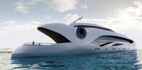 Oculus - luksusowy jacht wygląda jak mechaniczny wieloryb