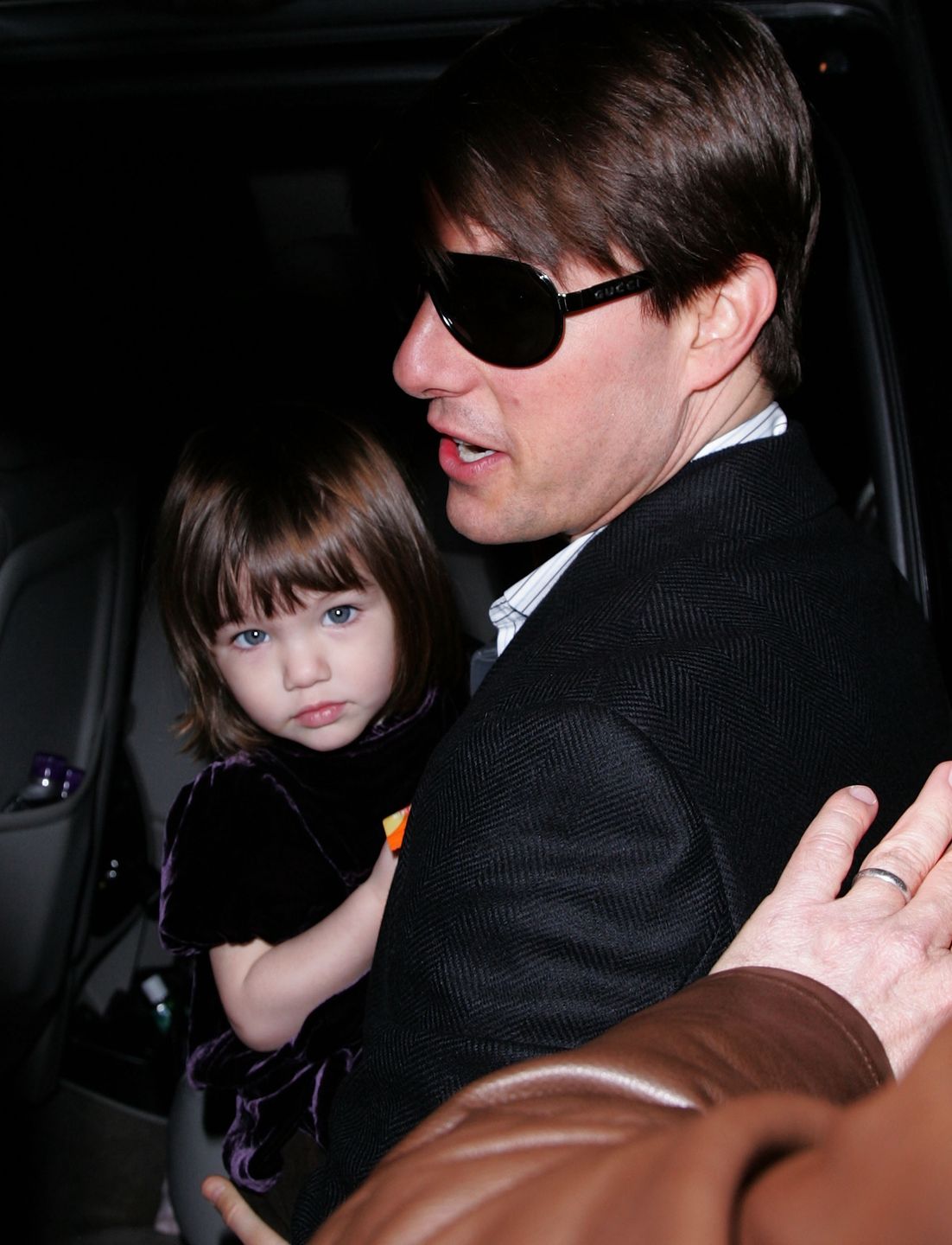 Suri Cruise z ojcem