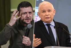 "Plan Kaczyńskiego" zawieszony. Prezydent Zełenski odcina się od pomysłu prezesa. Rząd: "To nie wpłynie na nasze relacje z Ukrainą"