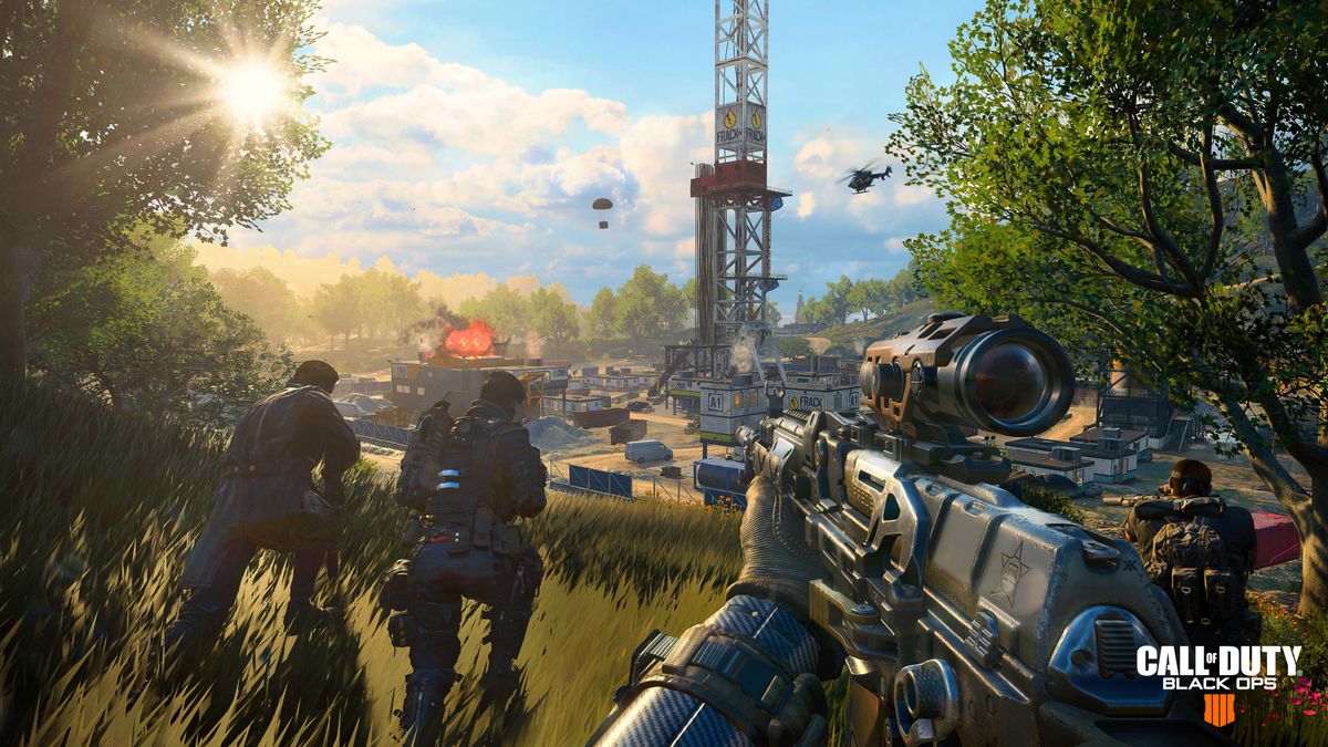 kadr z gry Call of Duty Black Ops 4