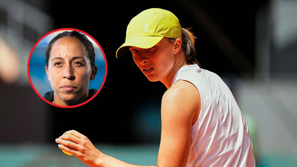 Getty Images / Jose Breton/Pics Action/NurPhoto/Robert Prange / Na głównym: Iga Świątek, w kółku: Madison Keys