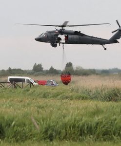 Incydent z Black Hawkiem. Rząd i policja nie chcą się tłumaczyć