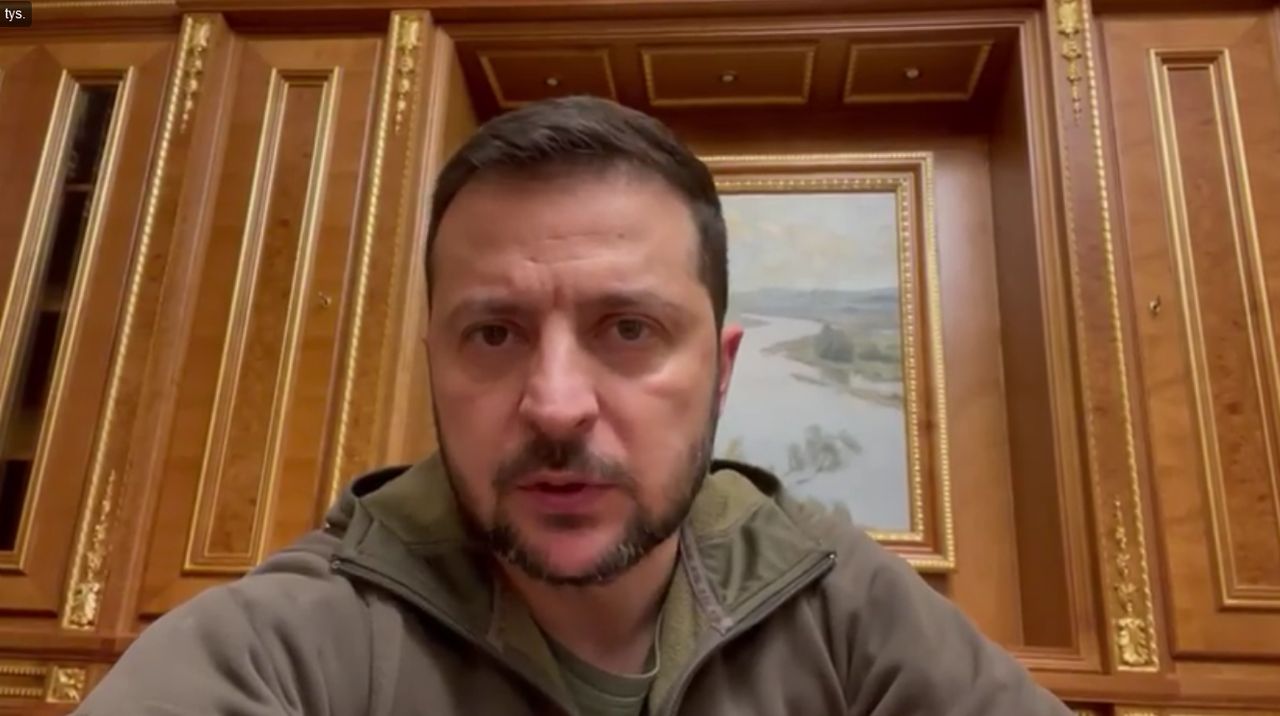 Pilny apel Zełenskiego. Rakiety spadają na Ukrainę