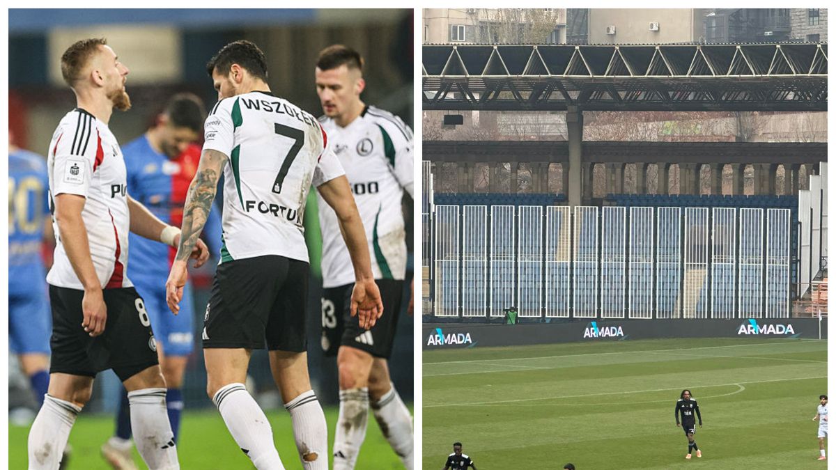 Getty Images / na zdjęciu: piłkarze Legii Warszawa (z lewej)