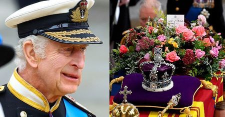 Król Karol osobiście wybrał wieniec, który spoczął na trumnie królowej Elżbiety. Napisał też wzruszającą kartkę (FOTO)