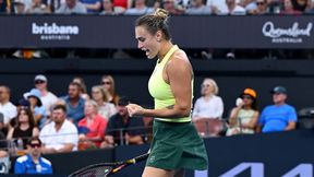 Aryna Sabalenka nieuchwytna. Ma już finał