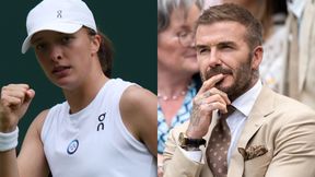 Beckham oklaskiwał Świątek. Zaskakująca reakcja Polki