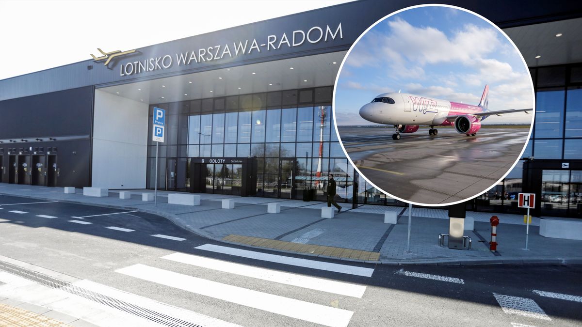 Wizz Air to pierwsza tania linia lotnicza, która uruchomi regularne rejsy z Radomia