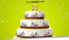 20 rowerów w jubileuszowej akcji GO Sport