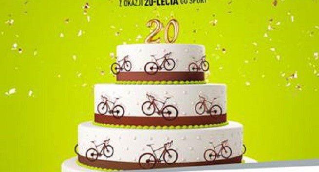 20 rowerów w jubileuszowej akcji GO Sport