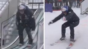 Małysz znów oddał skok. Tylko spójrz, jak to się skończyło