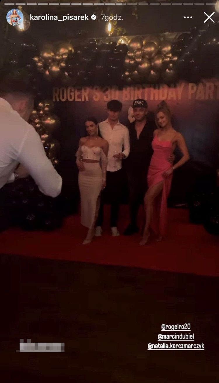Tak wyglądała impreza urodzinowa męża Karoliny Pisarek