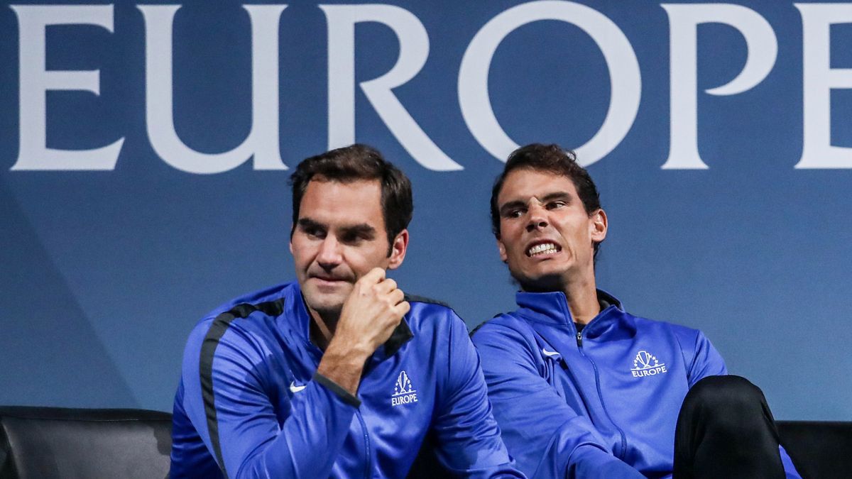 Zdjęcie okładkowe artykułu: PAP/EPA / MARTIN DIVISEK / Na zdjęciu: Roger Federer i Rafael Nadal