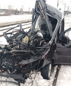 Koszmarny wypadek na przejeździe kolejowym. Nie żyje ojciec i jego 8-letnia córka