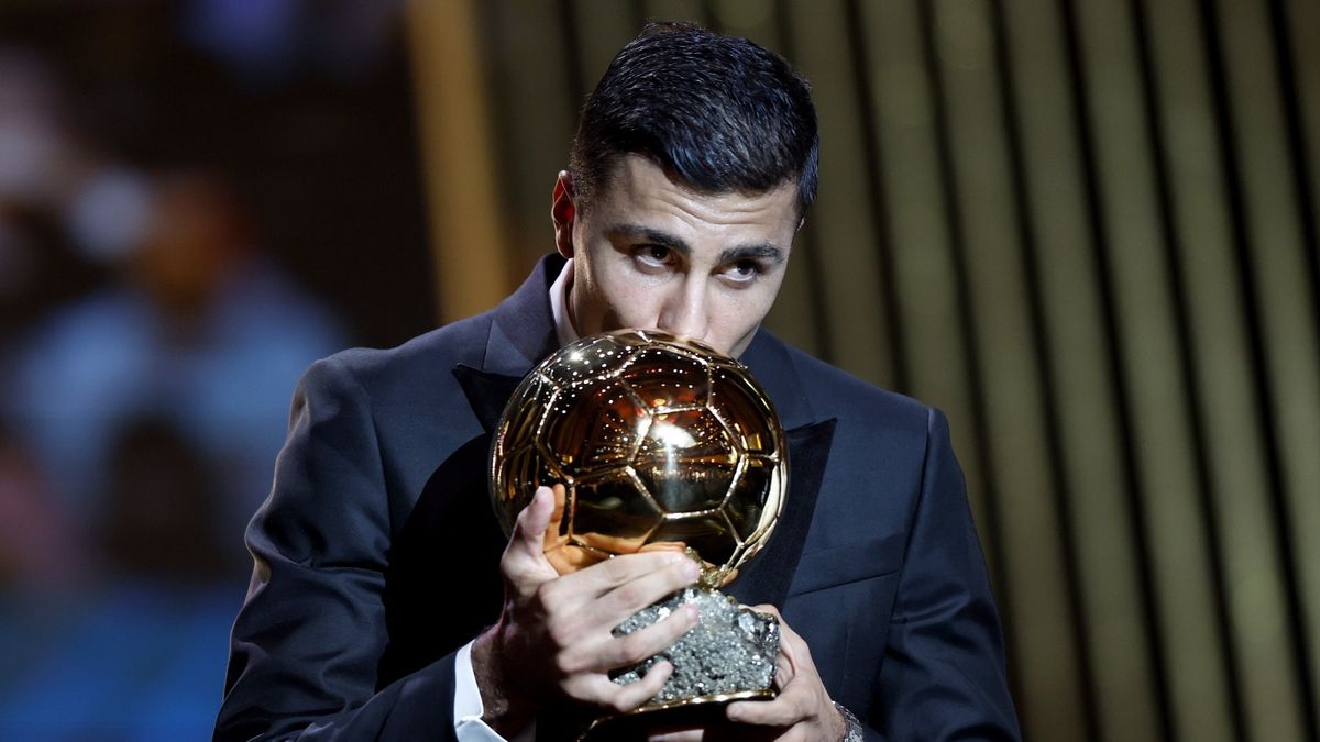Rodri otrzymał złotą piłkę  