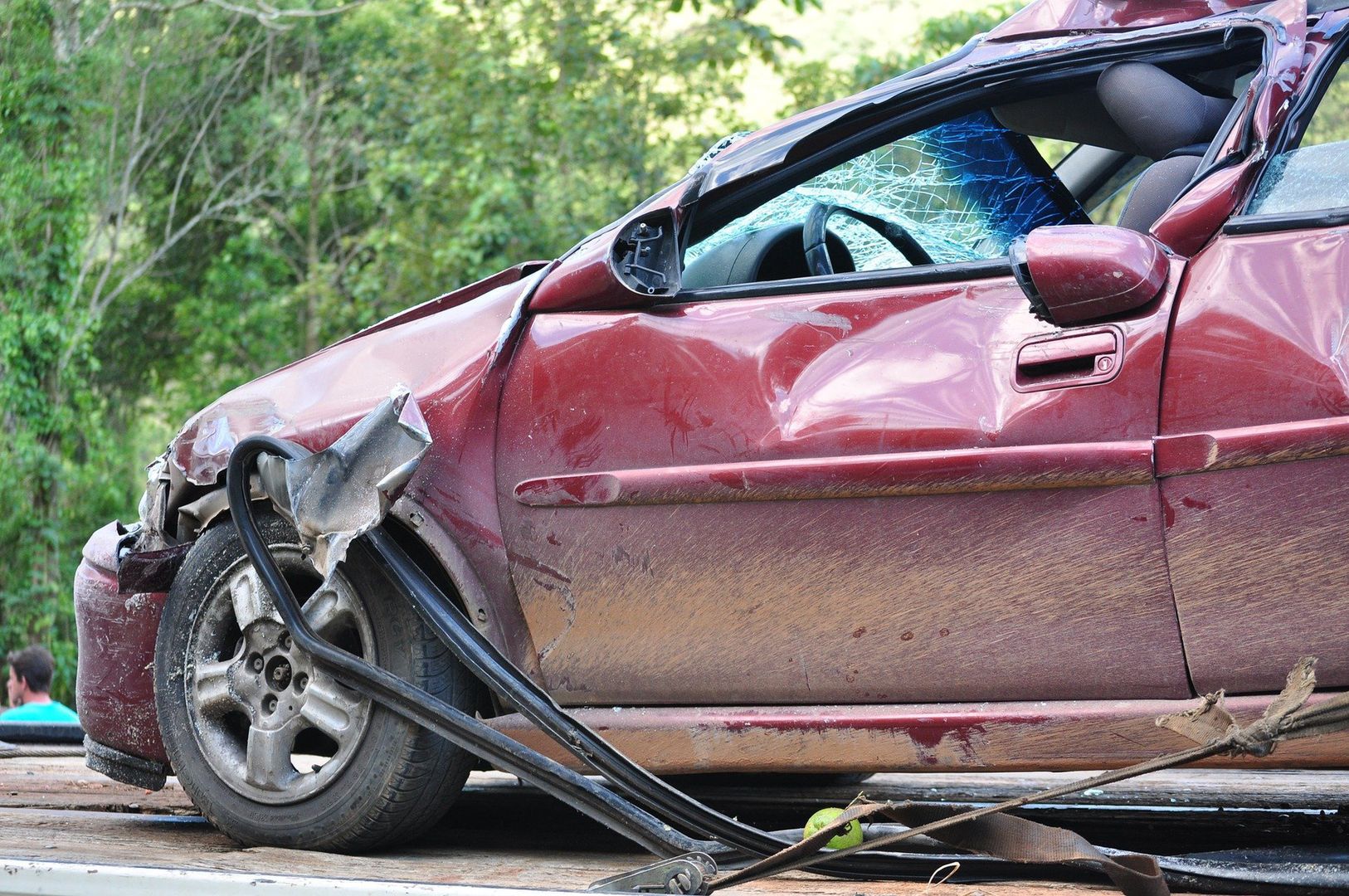 Tragedia w Szafarczyskach. Pasażer cudem przeżył