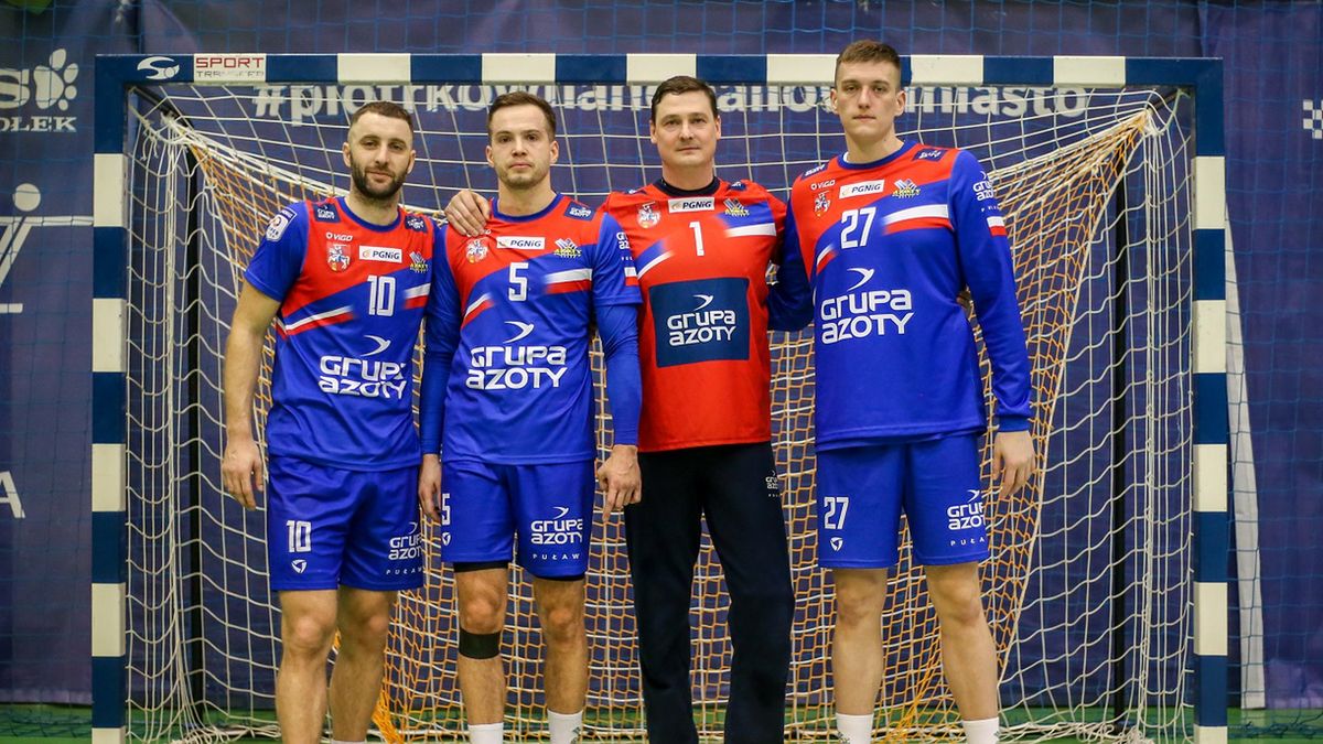 Na zdjęciu od lewej: Aleksander Baczko, Andrij Akimienko, Wadim Bogdanow, Ivan Burzak