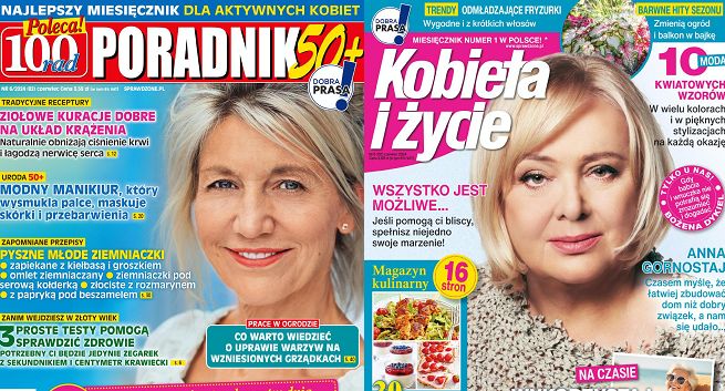 „Kobieta i Życie” nie jest już liderem. „Cała Ty” i „Olivia” ze wzrostami (TOP51 miesięczników)