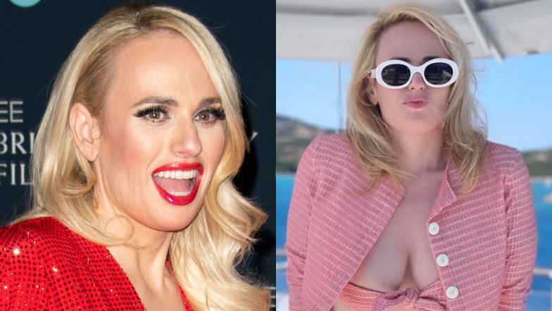 Zakochana Rebel Wilson prezentuje szczupłą sylwetkę w bikini, pozując na pokładzie luksusowego jachtu (FOTO)