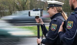 Fotoradar złapał ją sto razy. Miała polskie numery rejestracyjne