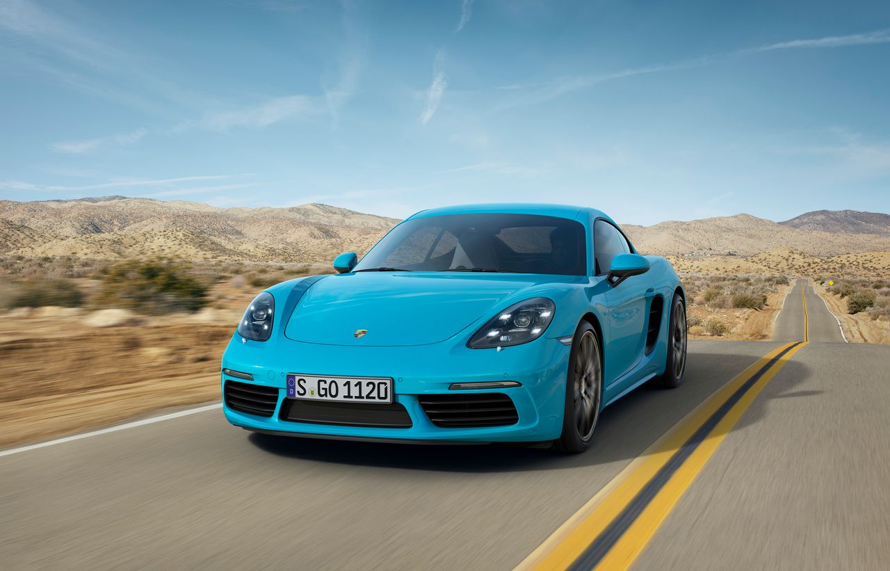 Porsche 718 Cayman i Cayman S (2016) – premiera