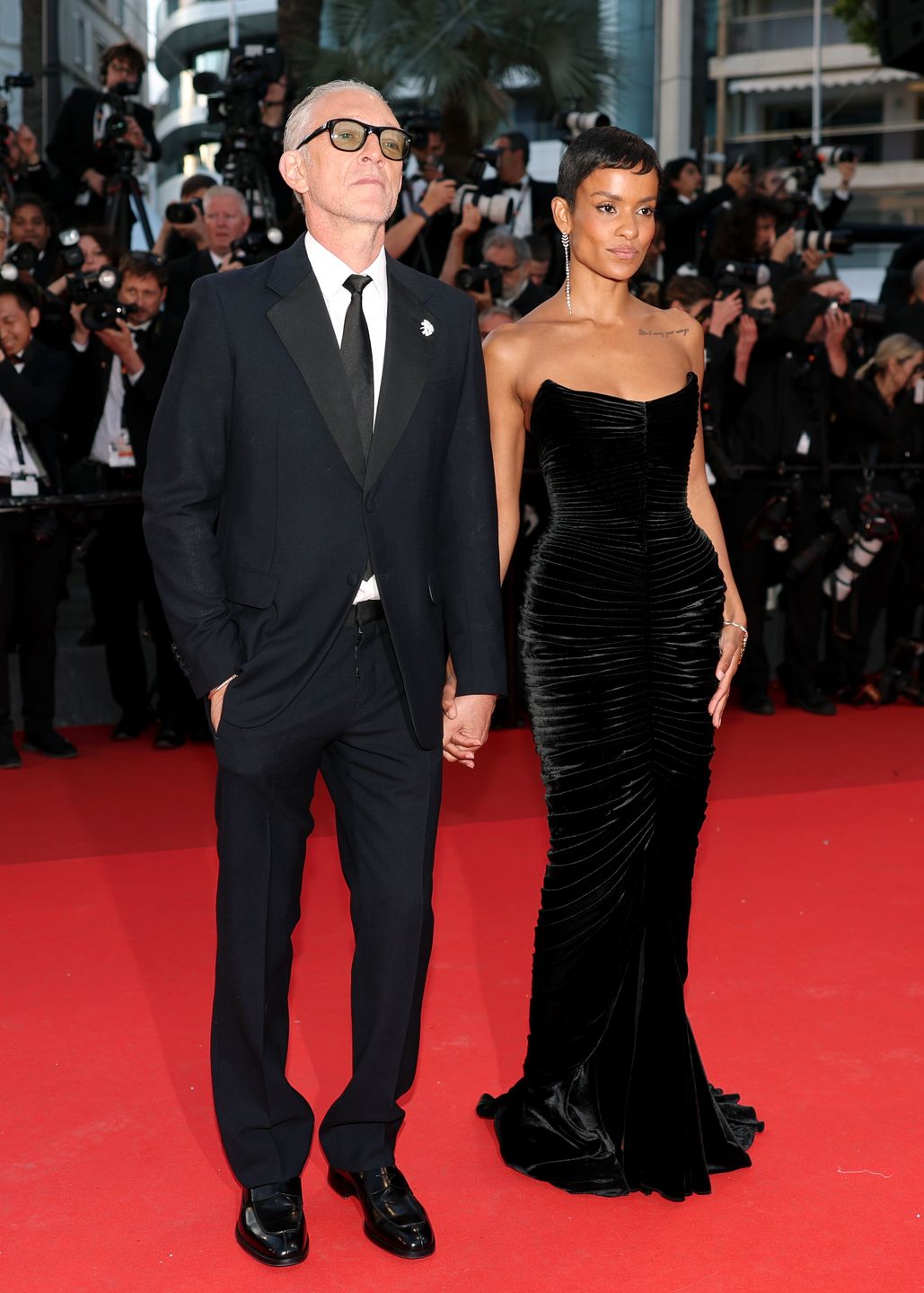 Narah Baptista i Vincent Cassel