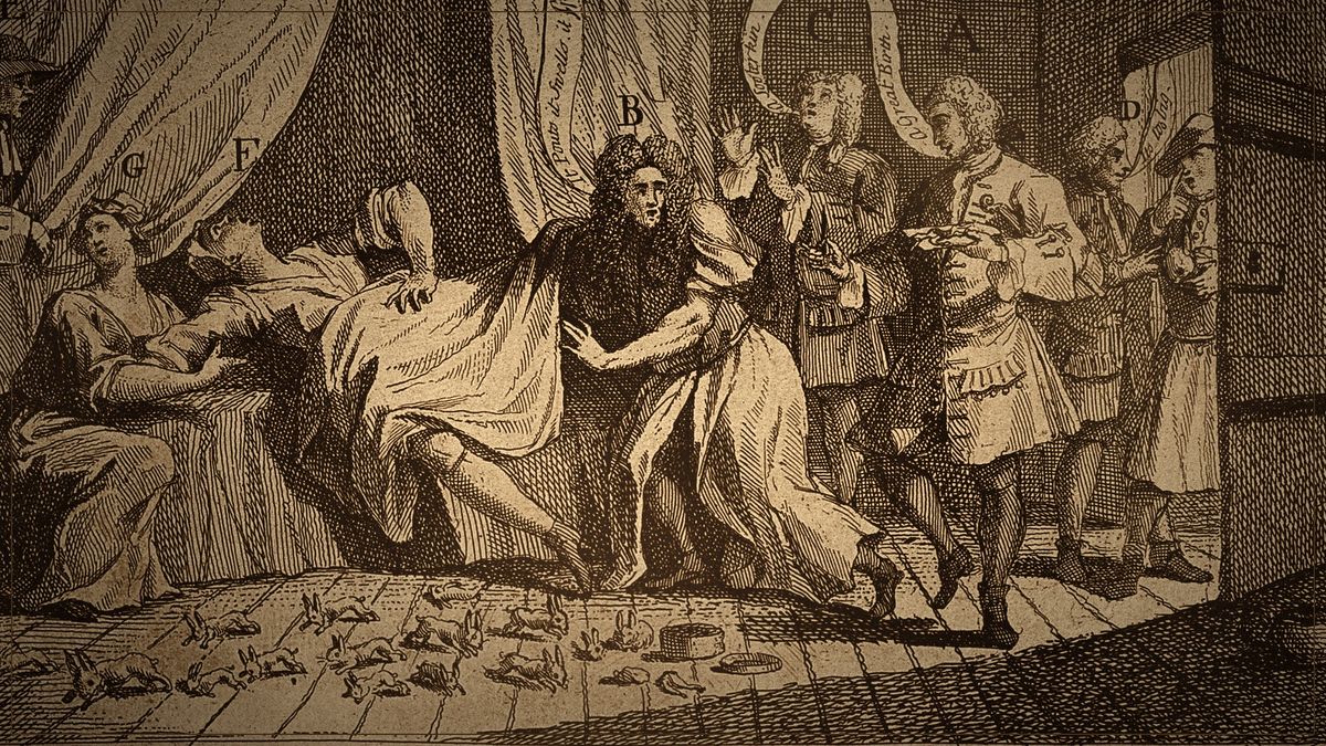 „Mędrcy z Godliman" oglądają cud narodzin. CC BY 4.0