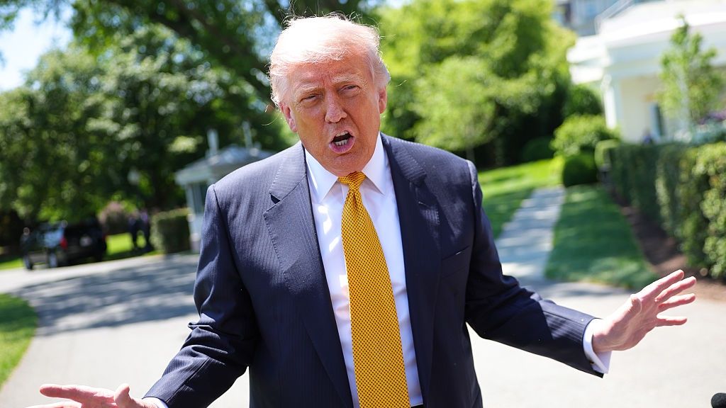 President Trump Departs Washington For Trip To China
WASHINGTON, DC - MAY 12: U.S. President Donald Trump speaks to the press as he departs the White House on May 12, 2026 in Washington, DC. Trump is traveling to China where he is scheduled to meet with Chinese President Xi Jinping for expected talks on the Iran conflict, trade imbalances, regional security, and economic cooperation between the two countries. (Photo by Kevin Dietsch/Getty Images)
Kevin Dietsch
bestof, topix