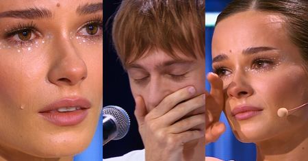 Natalia Szroeder popłakała się na wizji. "Wzruszyć mnie takim występem, to już jest sztuka" (WIDEO)