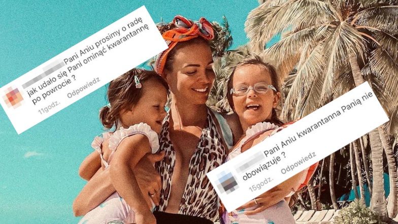 Anna Wendzikowska też ominęła kwarantannę?