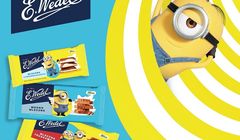 Minionki na słodyczach Wedla