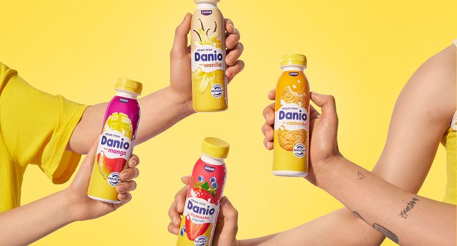 Mały Głód pierwszy raz mówi w reklamie Danio