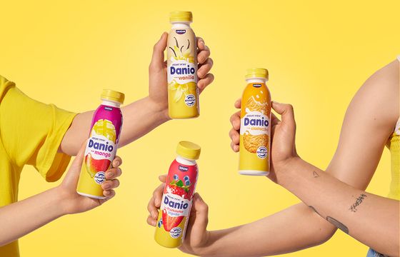 Mały Głód pierwszy raz mówi w reklamie Danio