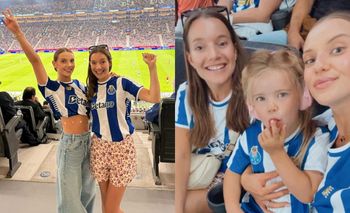 RZADKI WIDOK: Sanah kibicuje Janowi Bednarkowi z jego żoną i córką w Porto: "Zuzia wpadła do nas na stadion!"