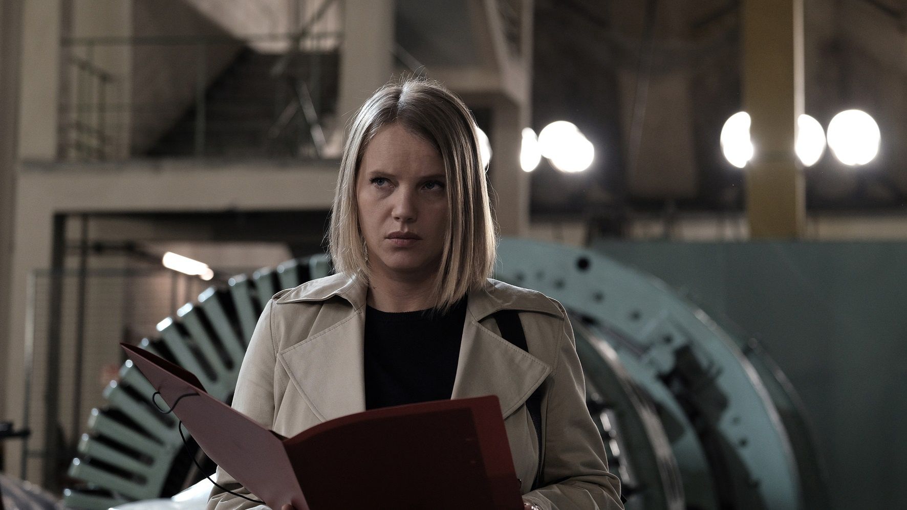 Joanna Kulig w serialu "Pajęczyna"                