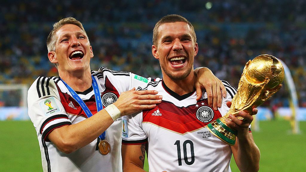 Zdjęcie okładkowe artykułu: Getty Images / Julian Finney / Na zdjęciu od lewej: Bastian Schweinsteiger i Lukas Podolski