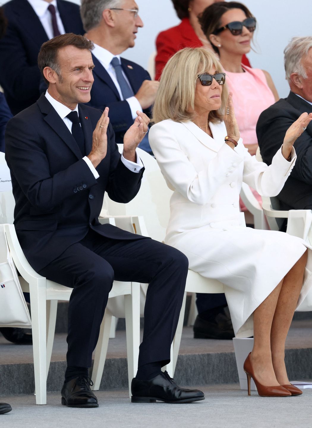 Emmanuel Macron i Brigitte Macron