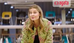 Małgorzata Socha z dziećmi i w dresie promuje salony meblowe Agata (wideo)